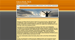 Desktop Screenshot of edwinrothmd.com